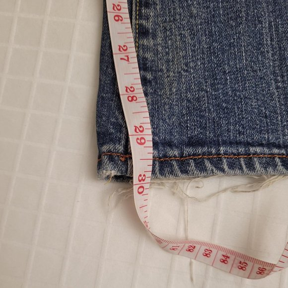 7 for all mankind blue jeans (30W) - Picture 4 of 8